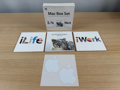 Apple mac box set - box, leopard