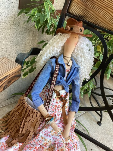 Tilda doll aurora country - tilda,
