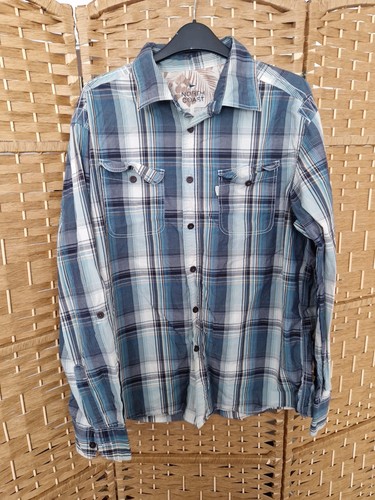 Men north coast blue check - north,