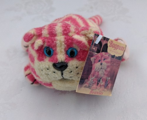 Bagpuss soft toy beanie cat - beanie,