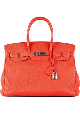 Hermès red 2013 birkin cm - birkin,