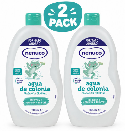 Nenuco baby eau cologne - de, x2