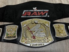 WWE Official Kid Spinner Belt Championship Replica FULLY RESTONED CUBIC ZIRCONIA