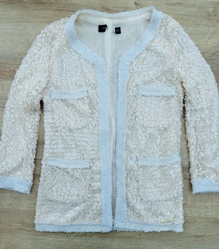 Zara sequin jacket - jacket, small