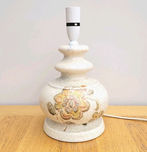 Vintage ceramic table lamp - vintage,