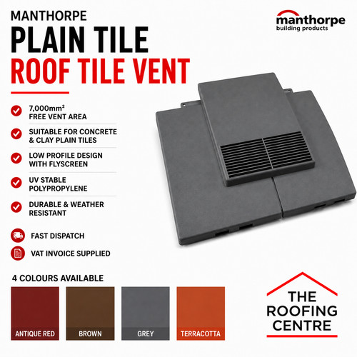 Manthorpe plain tile vent roof - manthorpe,
