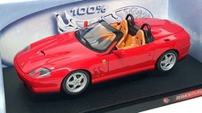 Hot Wheels 1/18 Scale 29441 - Ferrari 550 Barchetta Pininfarina - Red