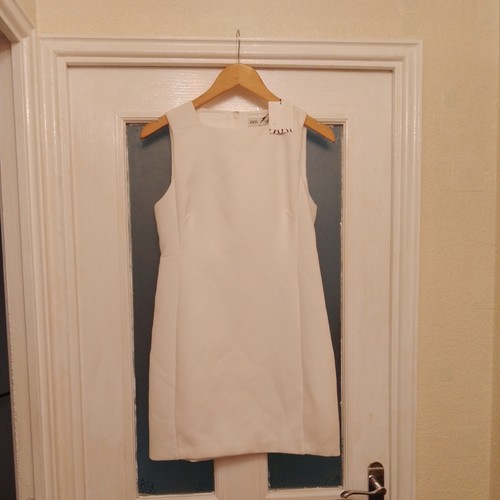 Zara cream dress - zara, style