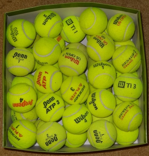 Used tennis balls - used,