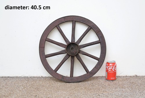 Vintage old wooden market cart