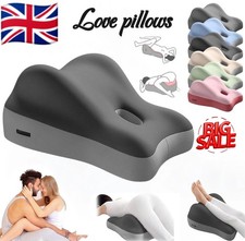 Bed Wedge Pillow for Adults & Couples Memory Foam Support Pillow for Sitting