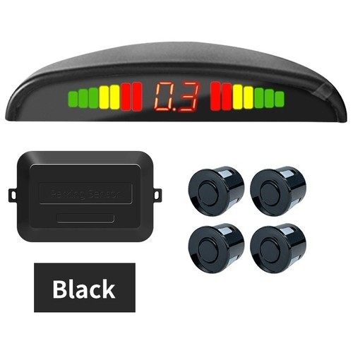 Black parking sensors - parking, car