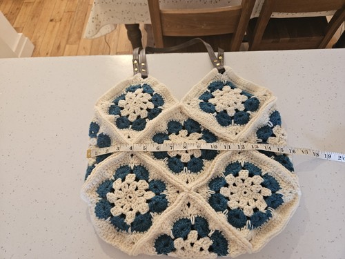 Large handmade granny square - handmade,