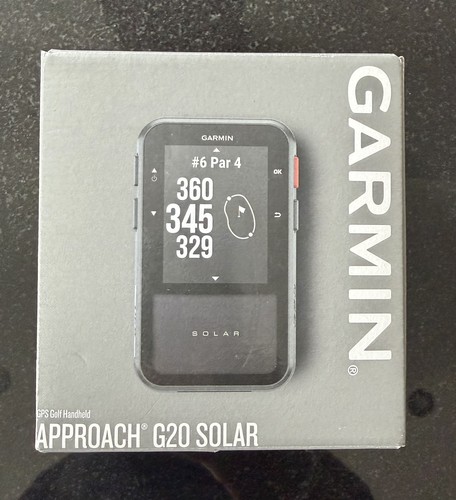Garmin approach g20 solar gps - garmin,