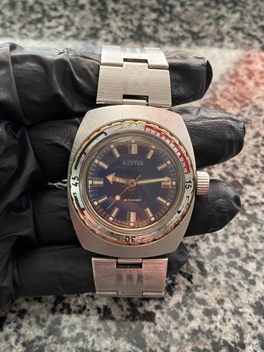 Vintage vostok amphibia 200m - vostok,