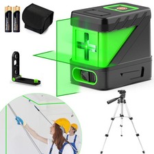 2 Green Lines Laser Level Self