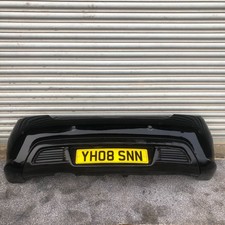PEUGEOT 308 MK1 2.0 DIESEL REAR BUMPER PANEL TRIM BLACK PEARL PAINT 2007 - 2011