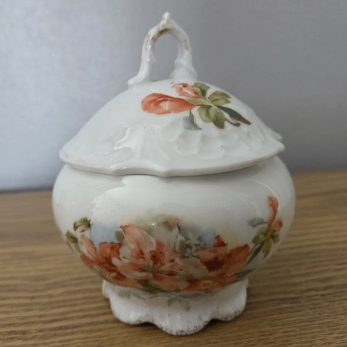 Vintage retro floral porcelain - floral,