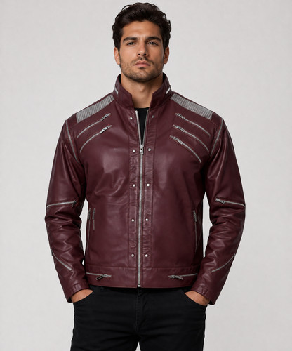 Men burgundy beat style - burgundy, it