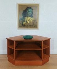 G Plan Mid Century Teak Corner TV Media Stand Unit , Delivery Available 