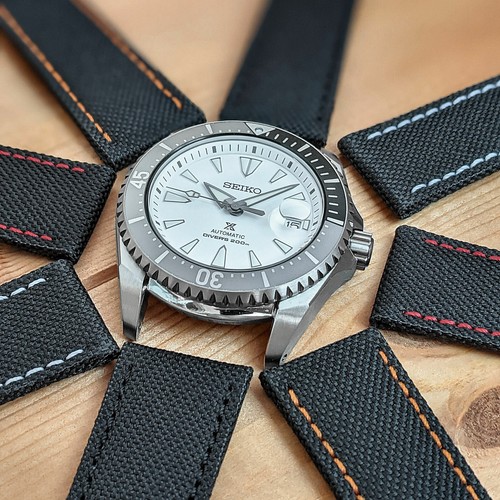 Canvas watch strap band - watch,