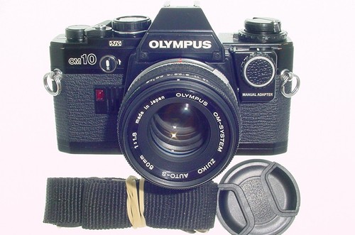 Olympus om10 35mm film slr - 35mm,