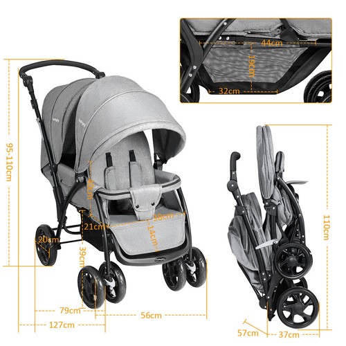 Baby pram double - baby,