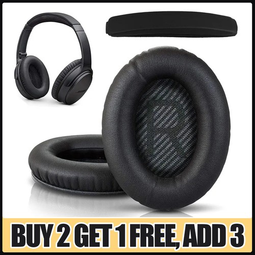 Black replacement ear pads - black,