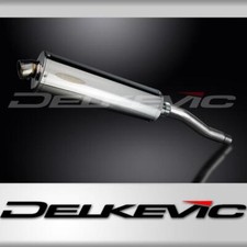 HONDA XRV750 AFRICA TWIN 93-03 450mm OVAL STAINLESS BSAU SILENCER EXHAUST KIT