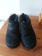 UGGS Black Mini Ankle Boots Uk