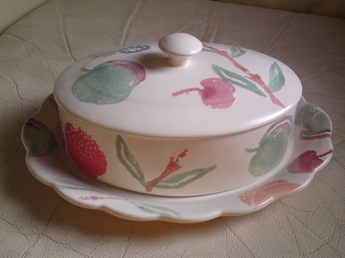 Spongeware butter cheese - spongeware,