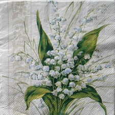 2 x luncheon paper napkins for