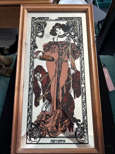 Vintage autumn mirror - vintage, ‘autumn’