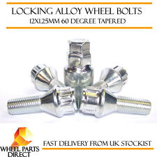 Locking Wheel Bolts 12x1.25 Nuts Tapered for Peugeot 2008 13-16
