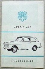 AUSTIN A40 ACCESSORIES Car