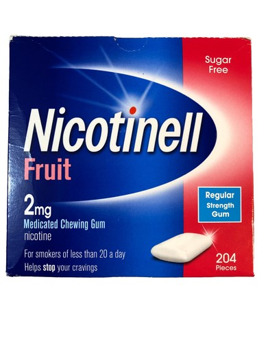 Nicotinell fruit gum quit - fruit,