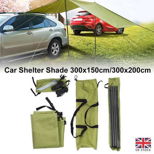Car awning shelter - shelter, portable