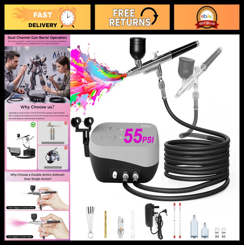 Psi airbrush kit with - psi,
