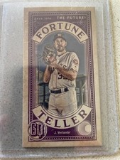 2019 Topps Gypsy Queen Fortune Teller Minis Justin Verlander #FTM-JV