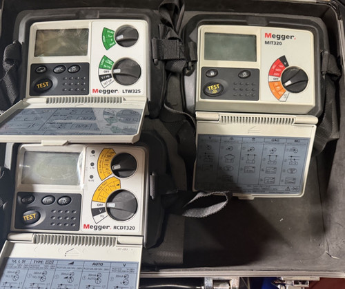 Megger test kit mit320 - megger, kit,