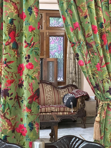 Cotton velvet living - cotton, room