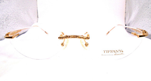 Tiffany lunettes 23k gold - tiffany,