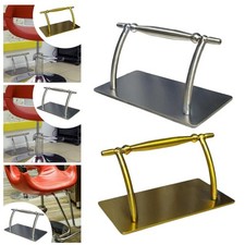 Stainless Steel Salon Chair Footrest for Hairdressing Beauty Nail Massage