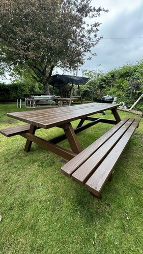 Picnic table bench set - bench,