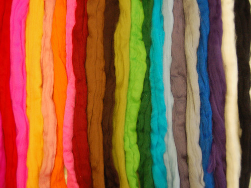 Merino wool roving tops 20 - roving,