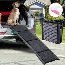 170cm Large Dog Pet Ramp Strong Folding Step Ramp Travel Dog Access Car Van Tool