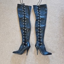 UK 6 Fantasy Boots Thigh High