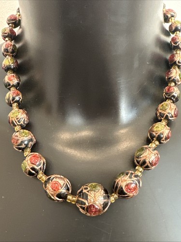 Vintage venetian murano black - vintage,