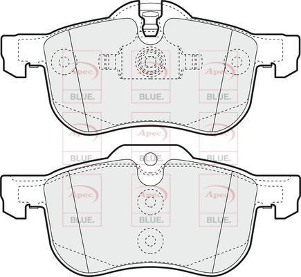 Front axle brake - front,