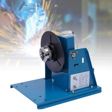 10KG/5KG Rotary Welding Positioner Turntable Table with 2.5" 3 Jaw Lathe Chuck